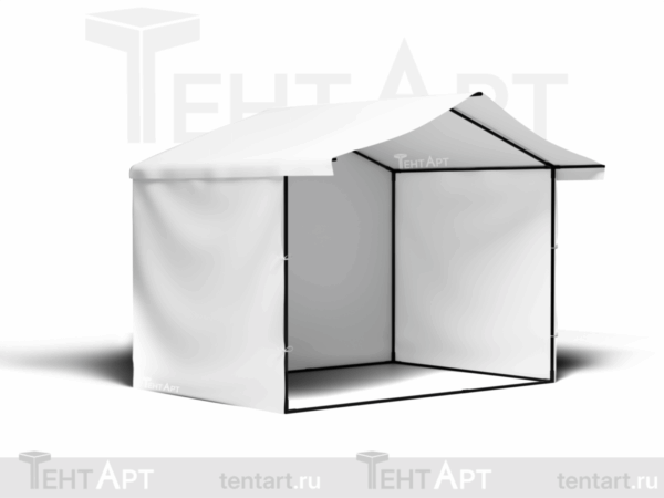 Торговая палатка домик 3*2 белая